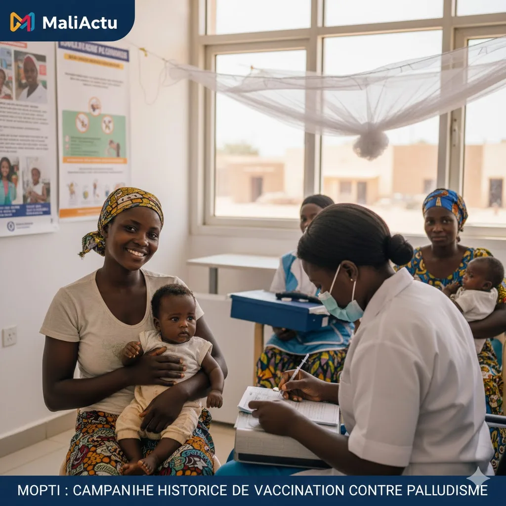 Lutte contre le paludisme au Mali : le succès du vaccin R21 à Kayes et Mopti