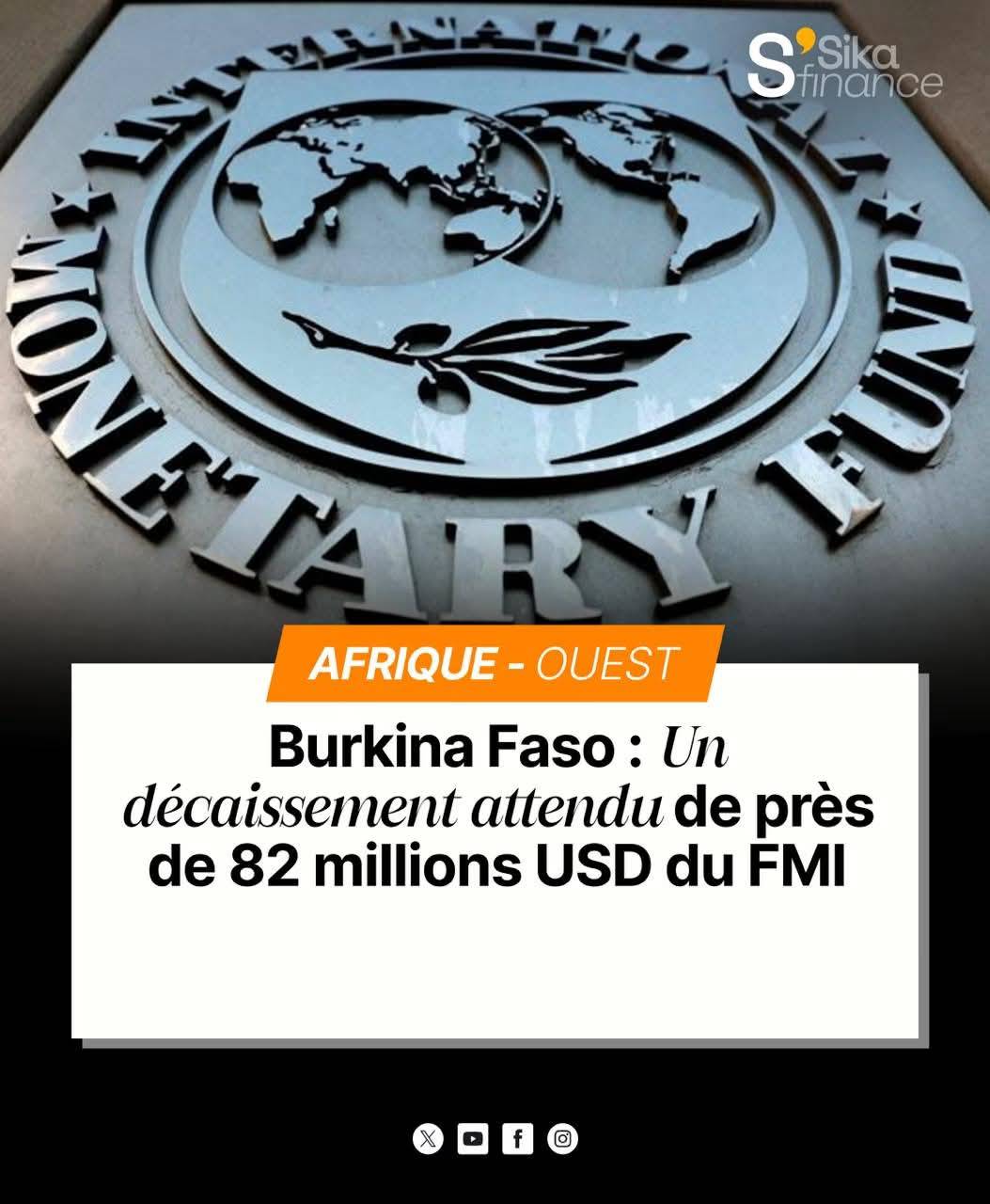 Burkina Faso : l&rsquo;aide du FMI de 82 millions de dollars, un choix pragmatique face à la crise