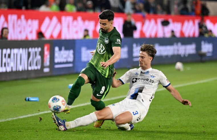 Barrages bundesliga : wolfsburg et paderborn se quittent dos à dos