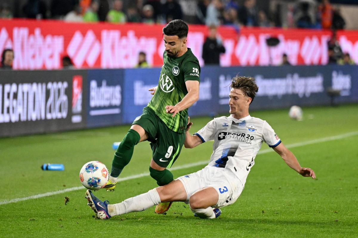 Barrages bundesliga : wolfsburg et paderborn se quittent dos à dos