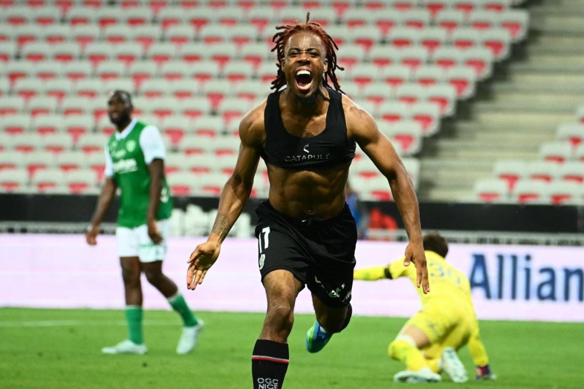 Wahi et Boudache, les héros niçois du maintien en ligue 1 face à Saint-Étienne