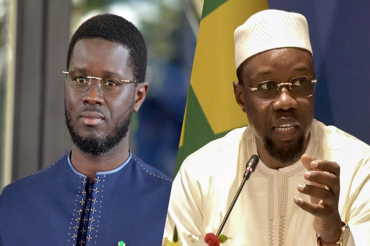 Sénégal : la rupture inattendue entre le président Diomaye Faye et son premier ministre Sonko