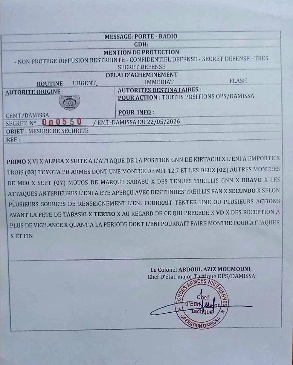 Niger : à Kirtachi, l’ampleur du butin militaire volé au JNIM révélée