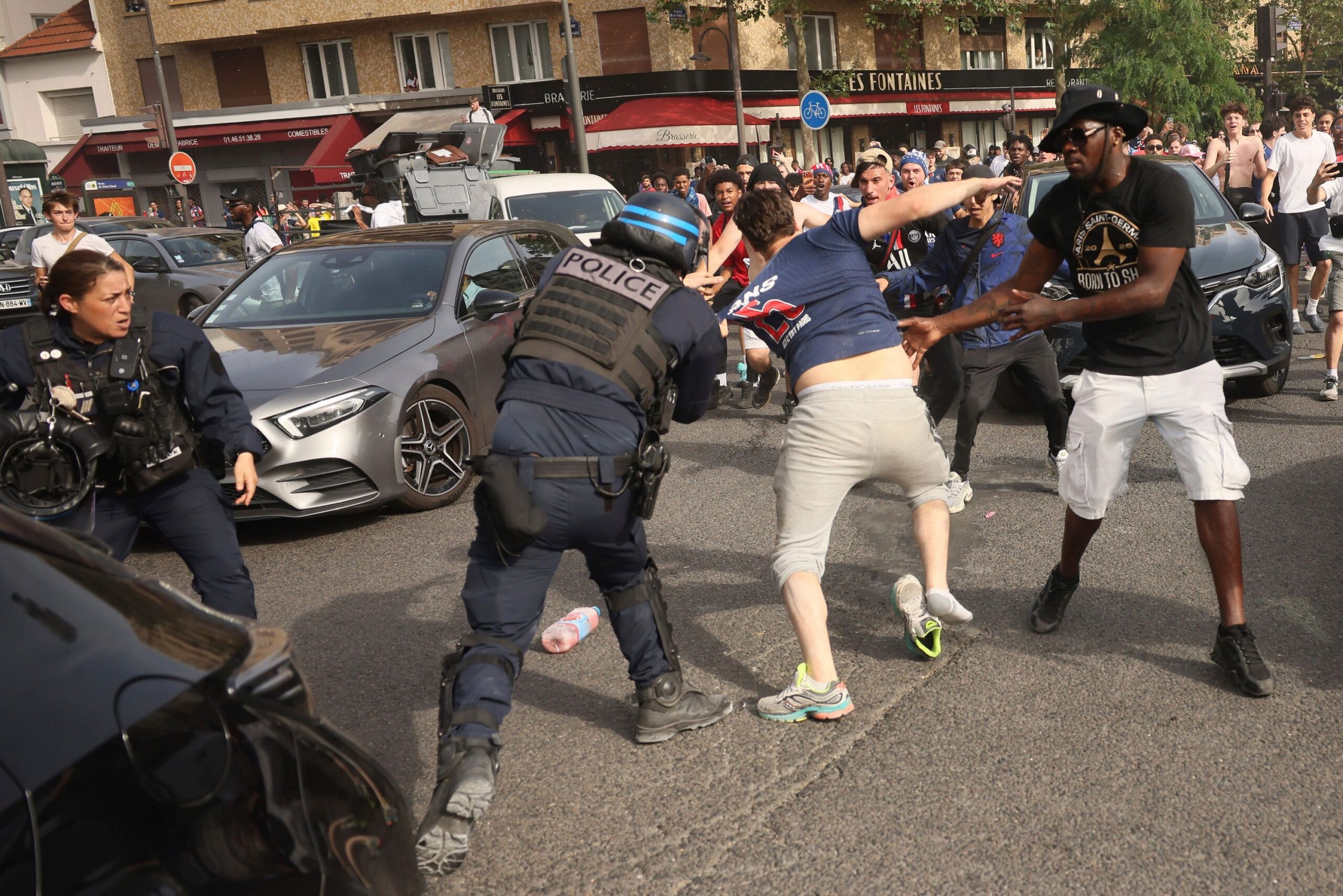 Tension extrême à Paris avant la finale de la ligue des champions
