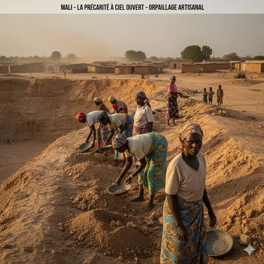 Tragédie dans les mines artisanales du Mali : le prix fort payé par les femmes de Kéniéty