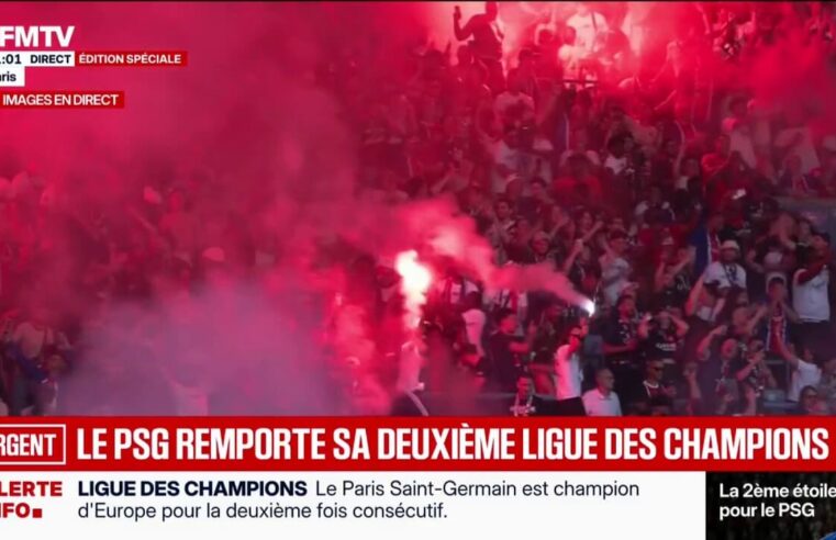 Le Paris Saint-Germain s&rsquo;offre une nouvelle Ligue des champions : ferveur totale dans la capitale