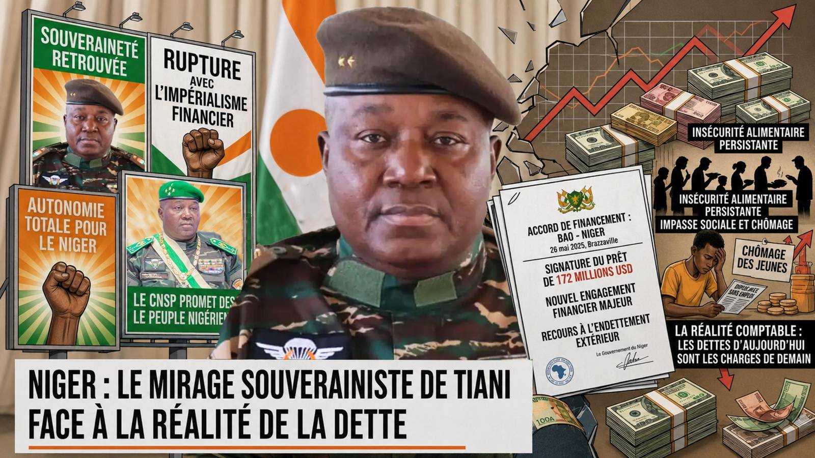 Niger : l&rsquo;indépendance économique promise par Tiani mise à mal par les dettes extérieures