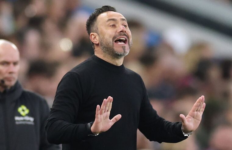 De zerbi met en garde tottenham sur les risques de relégation avant le choc contre chelsea