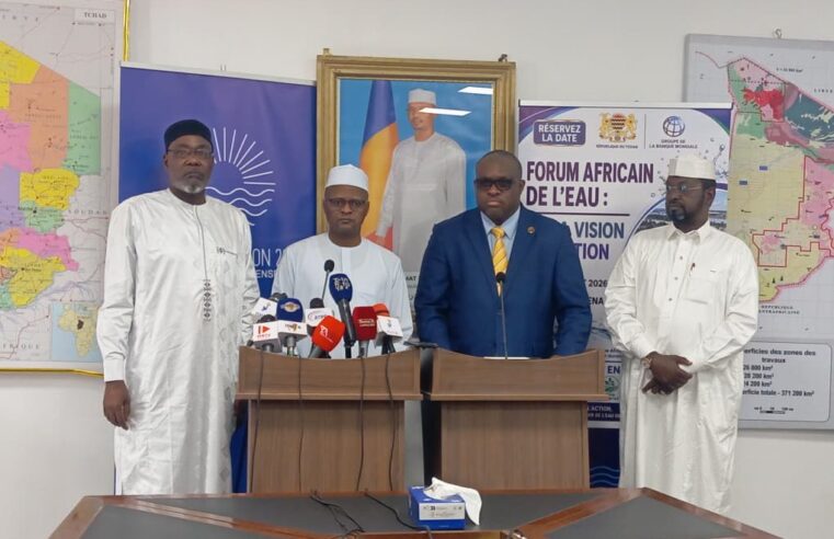 Tchad : un forum continental clé sur l&rsquo;eau en 2026 à N’Djamena