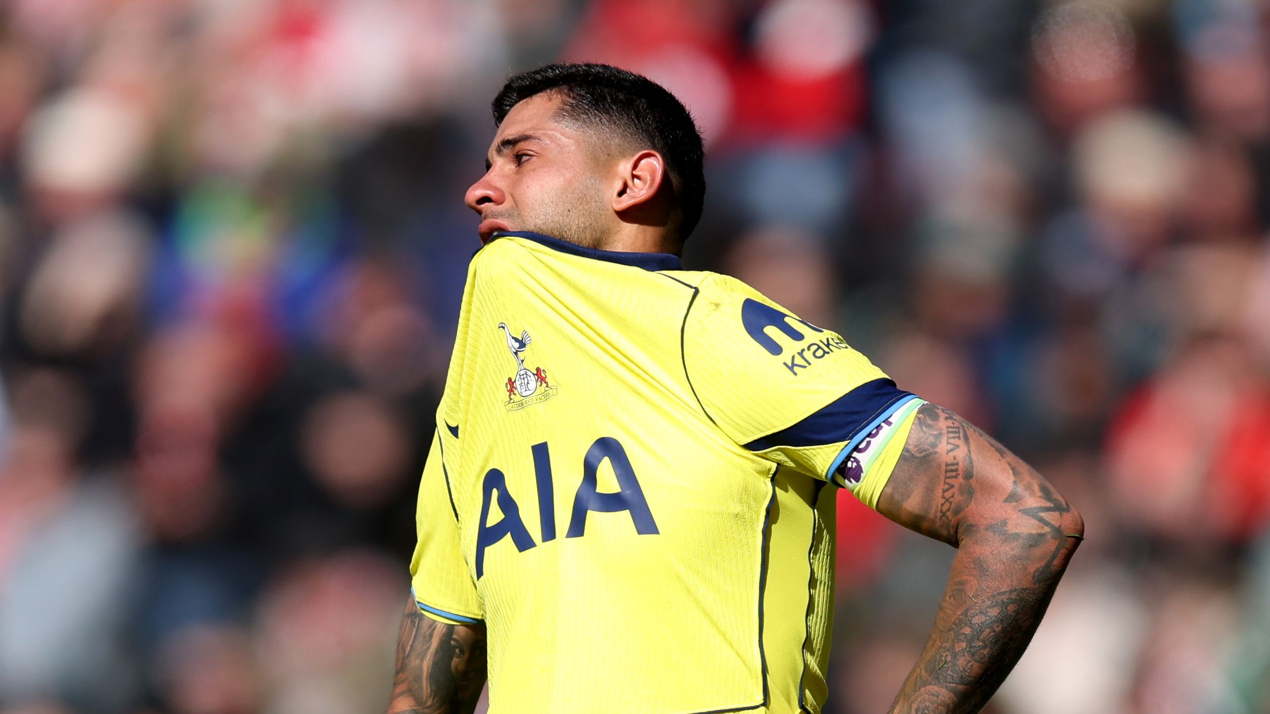 Romero de retour pour le match décisif des spurs face à everton malgré les critiques