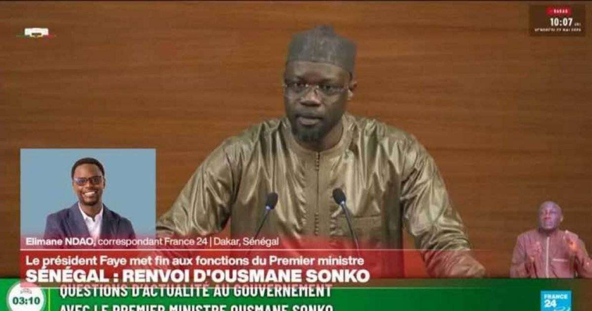 Fin de l&rsquo;alliance Faye-Sonko : le président sénégalais limoge son Premier ministre