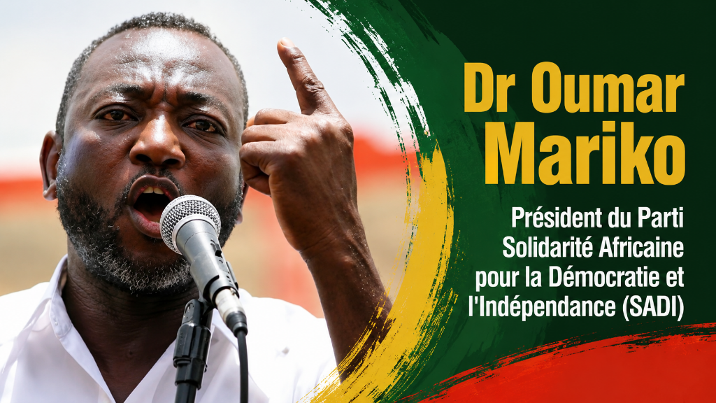 Mali : domicile de l’opposant Oumar Mariko perquisitionné à Bamako