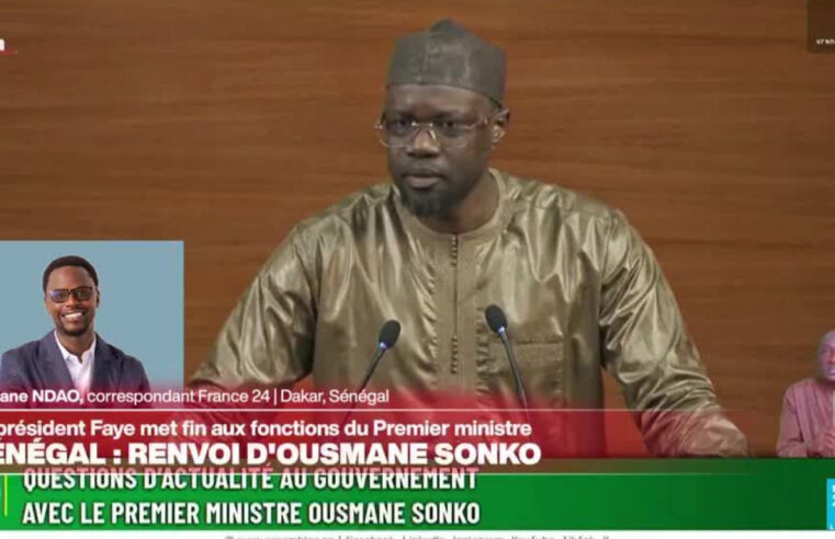Nouveau tournant politique au Sénégal : Faye destitue Sonko de son poste de Premier ministre