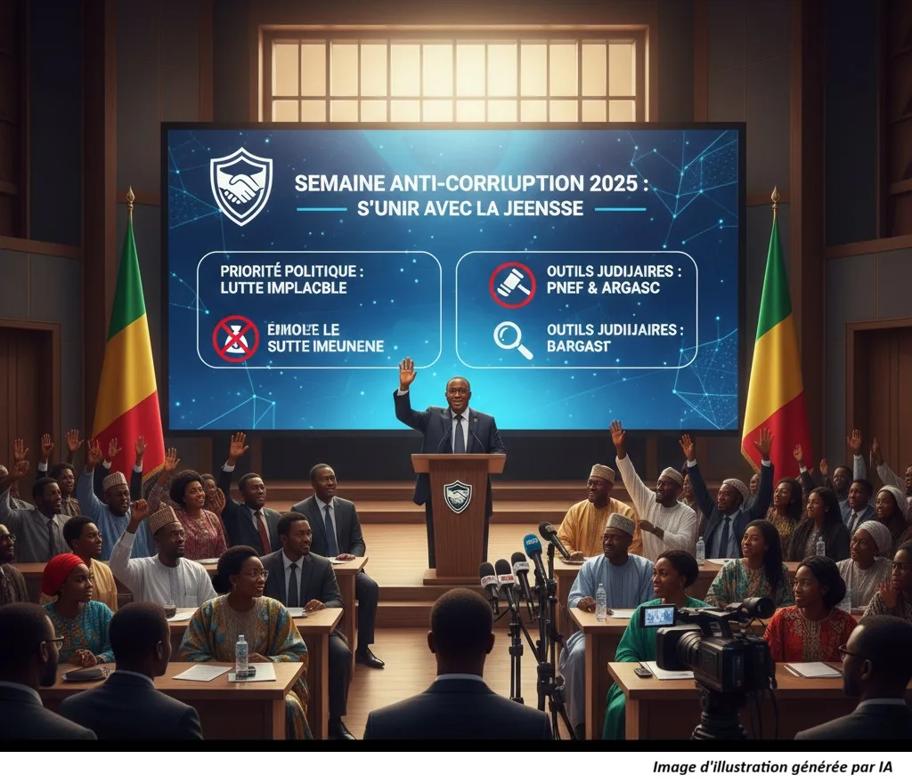Mali : lutte anti-corruption 2025, jeunesse et justice au cœur de la stratégie nationale