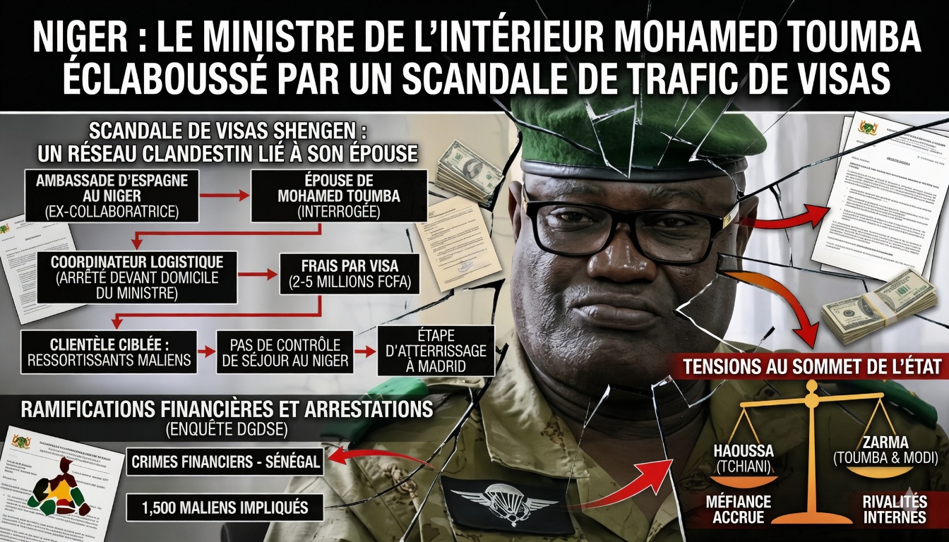Niger : scandale diplomatique autour du trafic de visas Schengen