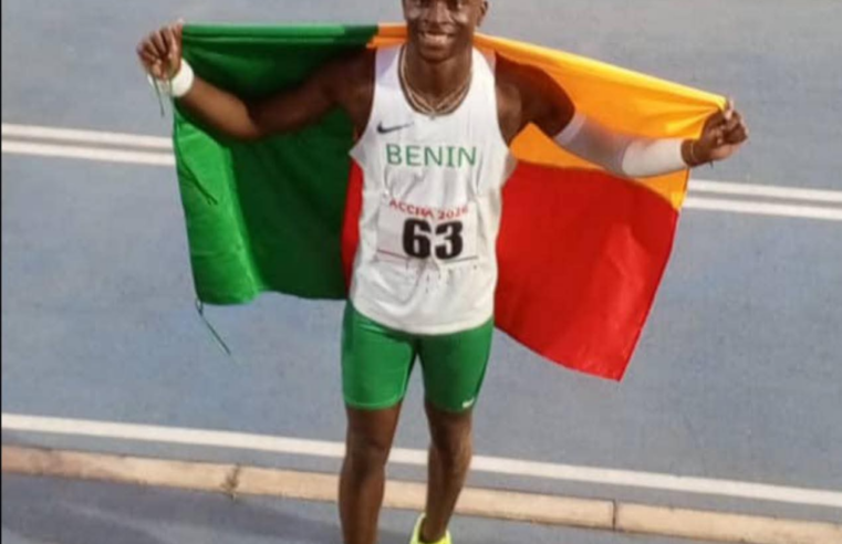 Athlétisme béninois : Yohan Awhansou décroche le bronze au triple saut à Accra 2026