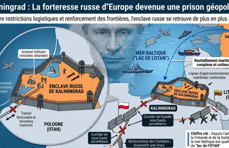 Kaliningrad : une enclave russe asphyxiée par l’isolement géopolitique