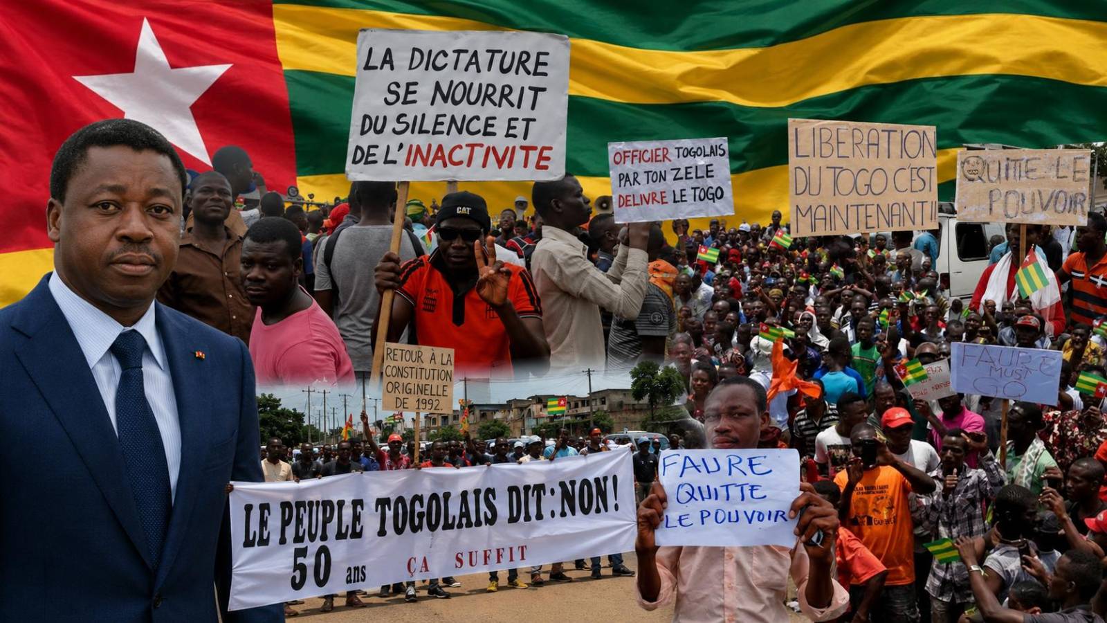 Togo : la jeunesse togolaise face à son destin historique