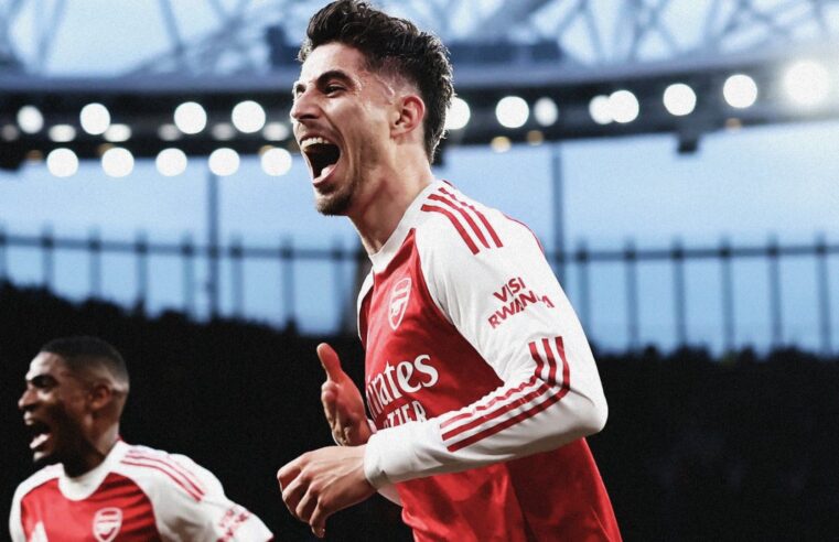Arsenal en pole position pour le titre : havertz brille et les gunners à un pas de la gloire