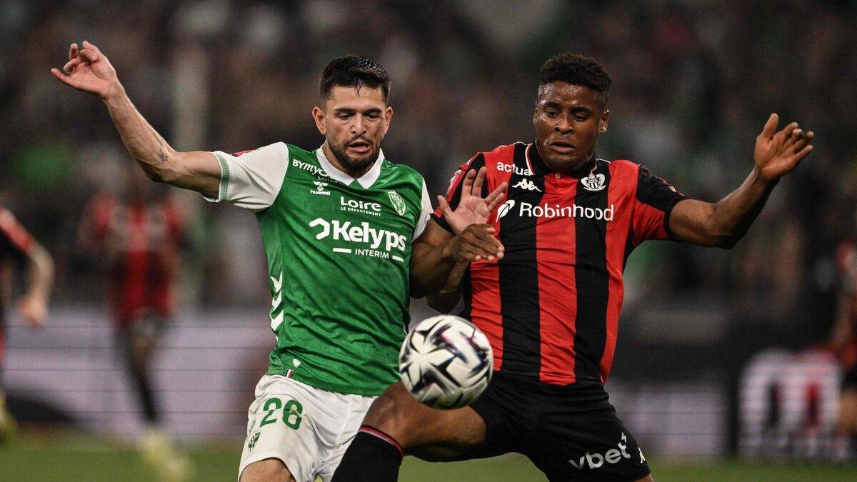 Barrage de Ligue 1 : Saint-Étienne et Nice se séparent sur un 0-0