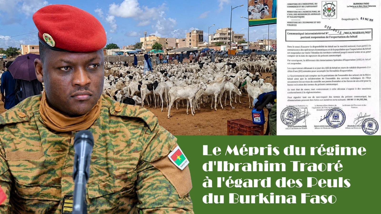 Burkina Faso : tensions ethniques et crise économique sous le régime d&rsquo;Ibrahim Traoré