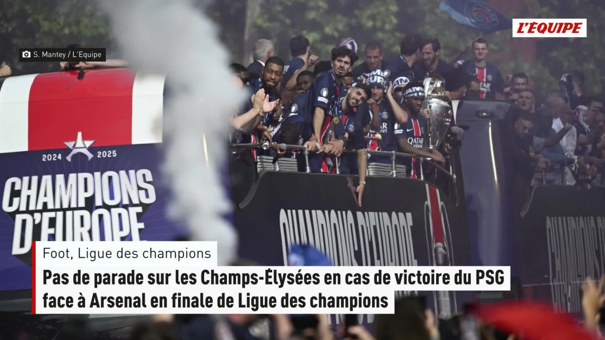 Parade des champs-Élysées annulée si le psg remporte la ligue des champions
