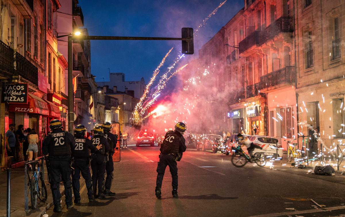 Violences urbaines à Bordeaux après la victoire du PSG en Ligue des Champions