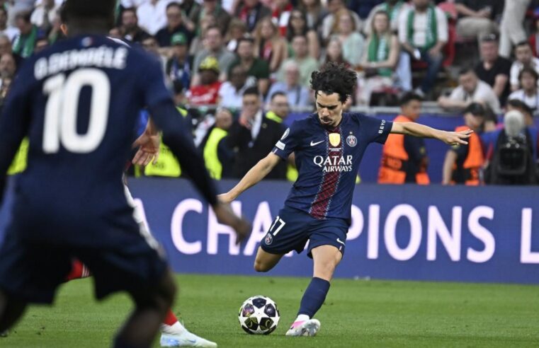 Vitinha sacré homme du match en finale de ligue des champions pour le psg