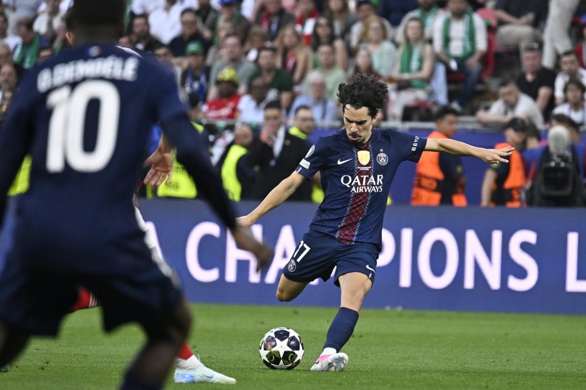 Vitinha sacré homme du match en finale de ligue des champions pour le psg