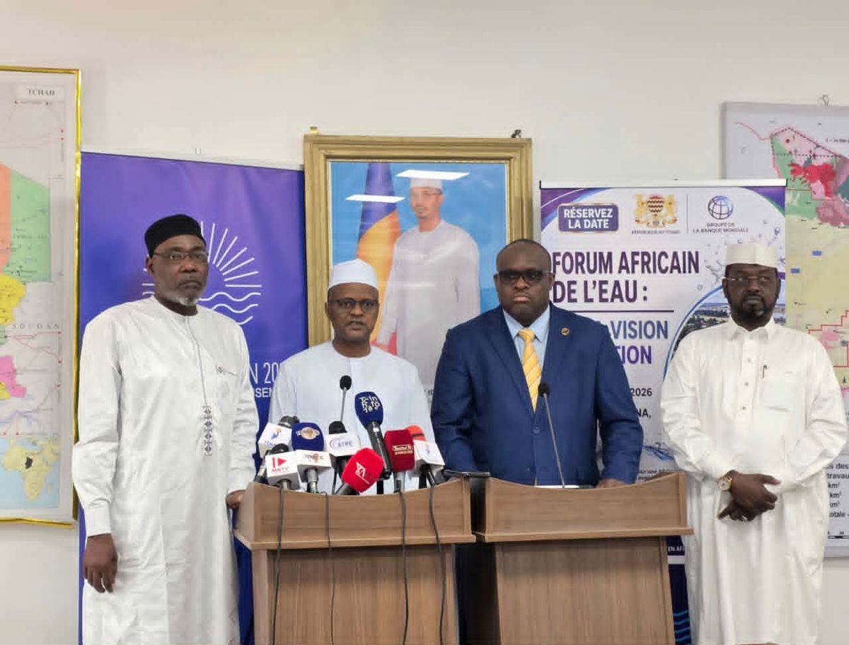 Tchad : le forum africain de l’eau 2026 s’annonce historique à N’Djamena