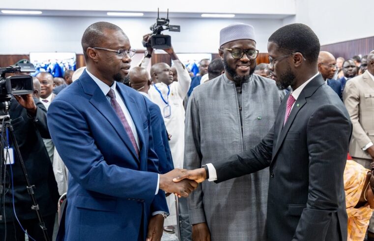 Bassirou diomaye faye destitue ousmane sonko de son poste au Sénégal