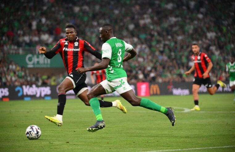 Barrage décisif entre saint-Étienne et nice pour la ligue 1