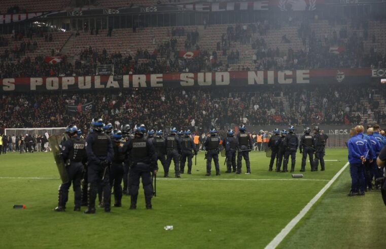 Nice sanctionné pour incidents à l&rsquo;allianz riviera : huis clos imposé pour deux matchs