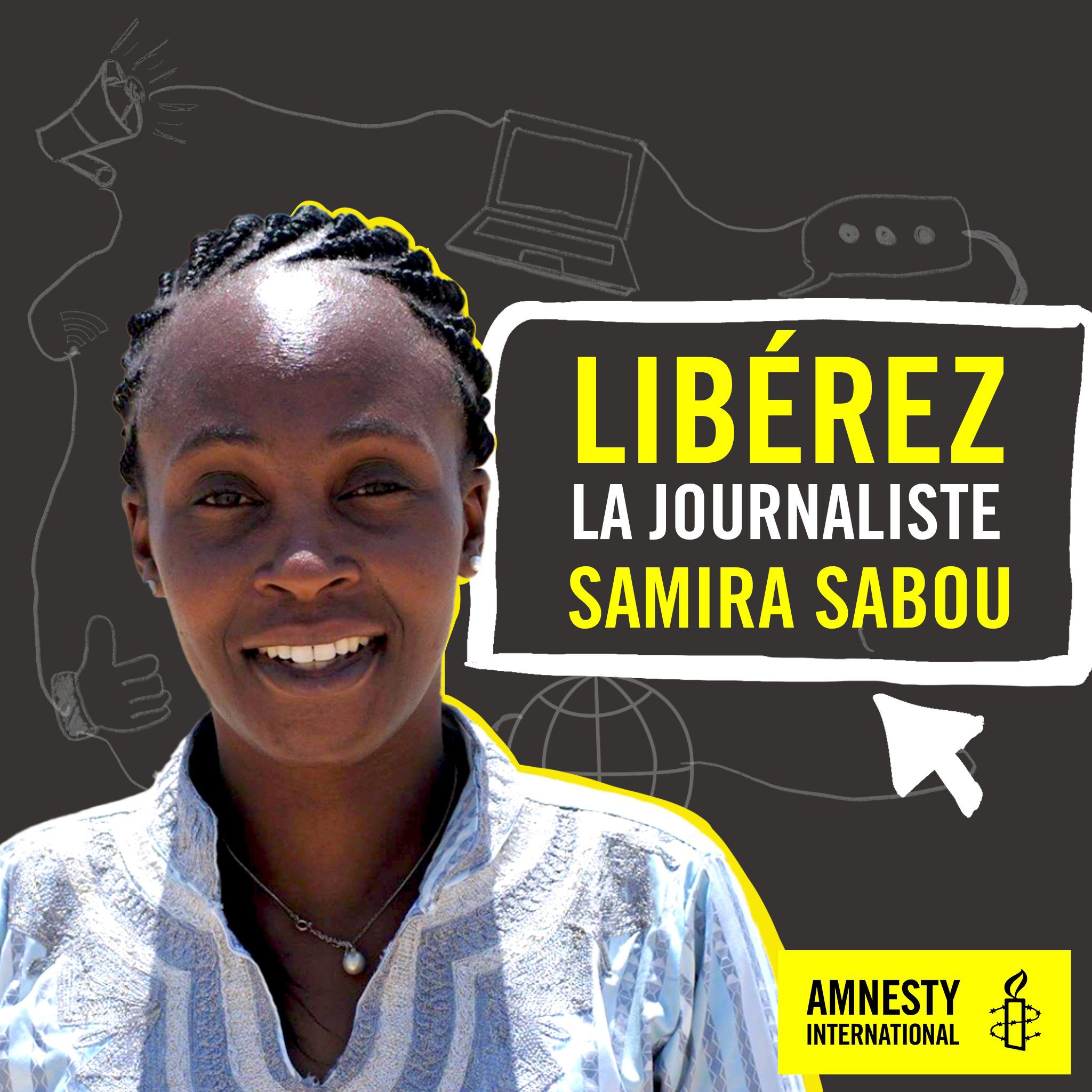 Liberté d&rsquo;expression au Niger : amnesty international exige la libération de samira sabou