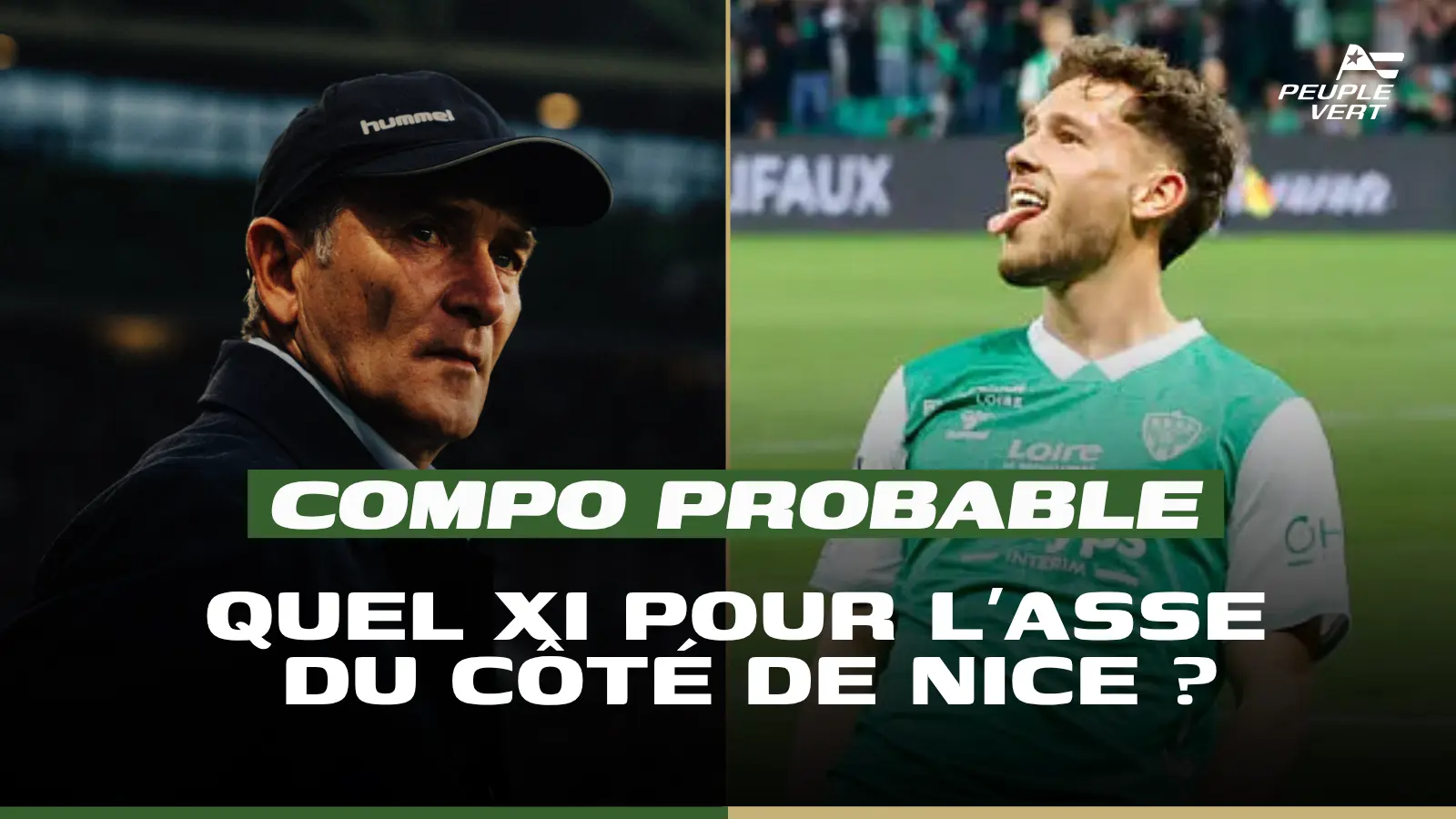 Compo as saint-Étienne : le onze probable pour la montée en ligue 1 à nice
