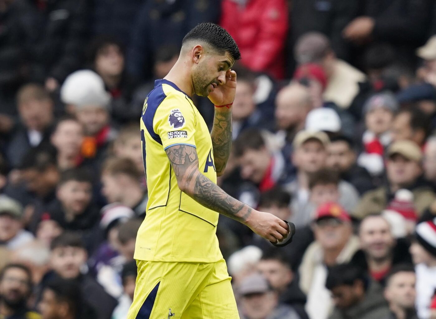Romero absent pour Tottenham, son futur en question