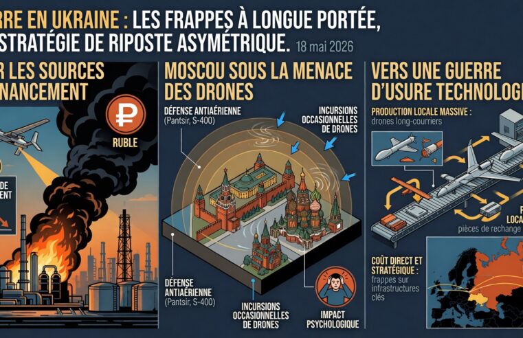 Frappes ukrainiennes profondes en Russie : une nouvelle phase dans la guerre