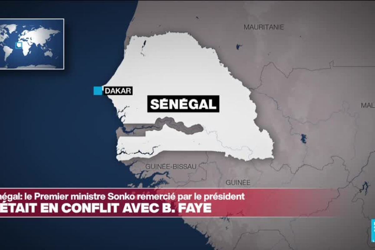 Sénégal : le président met fin aux fonctions du Premier ministre Ousmane Sonko