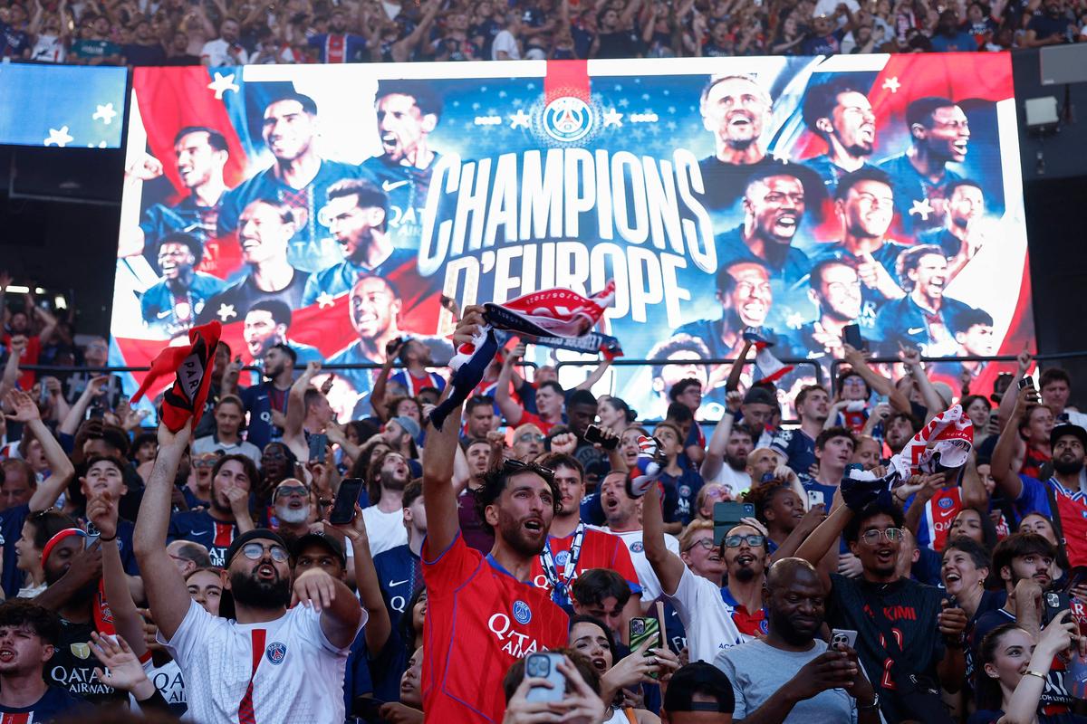 9 millions de téléspectateurs pour la finale de la Ligue des champions à la télévision