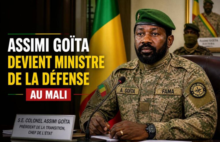 Mali : le colonel Assimi Goïta prend les rênes de la défense après le revers de Kidal