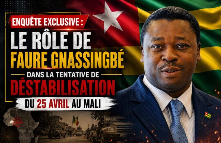 Diplomatie du Togo : faure gnassingbé accusé de déstabilisation au Sahel