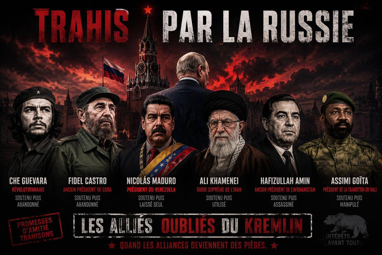 La Russie et ses alliés : quand le silence du kremlin parle pour lui