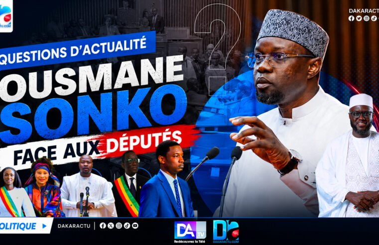 Ousmane Sonko en direct à l&rsquo;Assemblée nationale : un échange intense prévu ce vendredi
