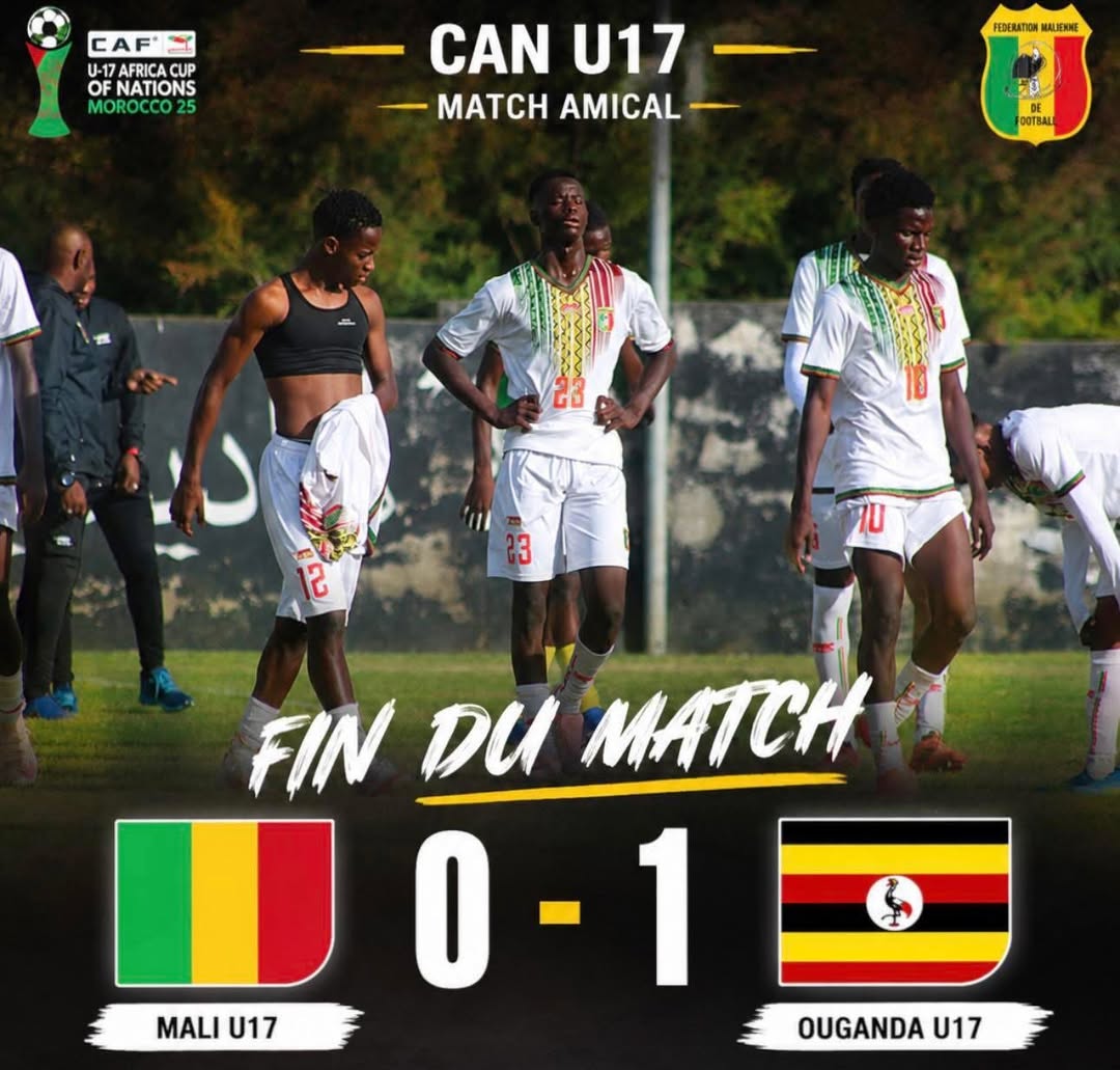 Les Aiglonnets du Mali lors des préparatifs CAN U17