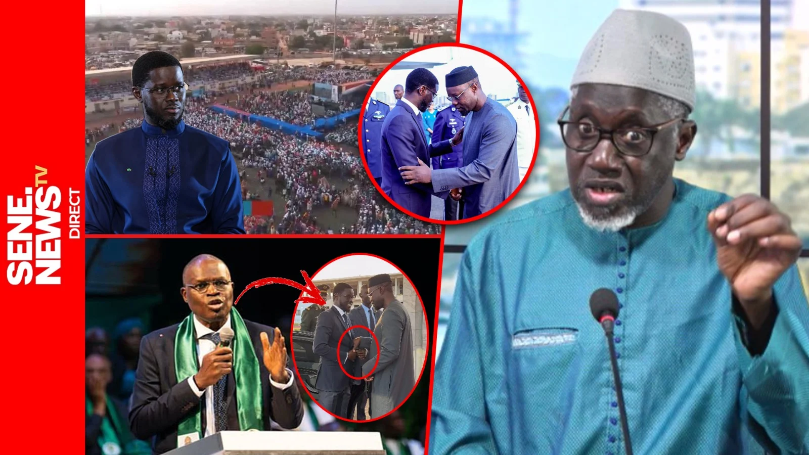 Crise politique au Sénégal : tensions entre Pastef, Sonko et Faye