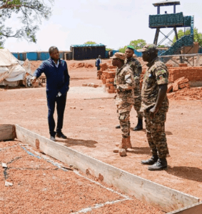 Échange entre Faure Gnassingbé et les forces de sécurité
