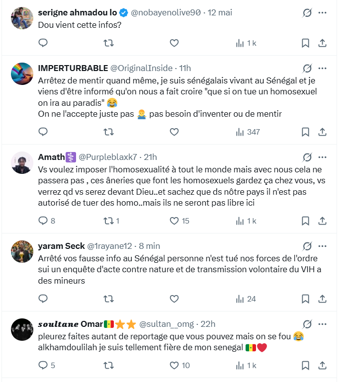 Réactions contrastées sur les réseaux sociaux