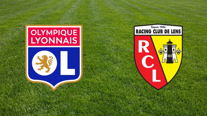 Match de Ligue 1 entre Lyon et Lens