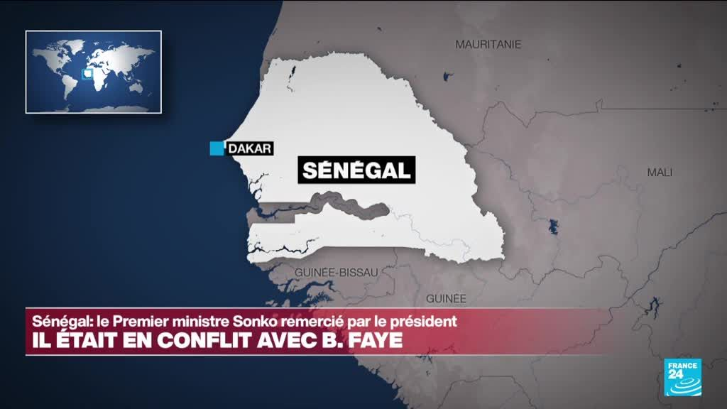 Le président Bassirou Diomaye Faye et l'ancien Premier ministre Ousmane Sonko lors d'un événement public