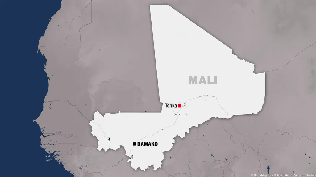 Rue de Tonka après un attentat jihadiste